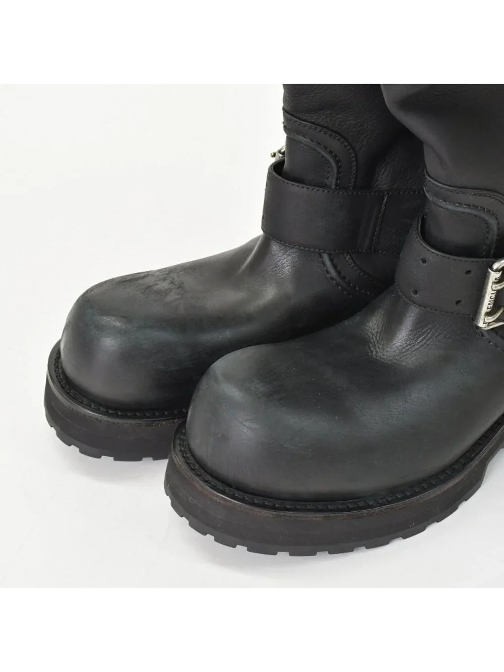 Balenciaga Venom Boot Black Leather
